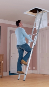 Going up in the loft